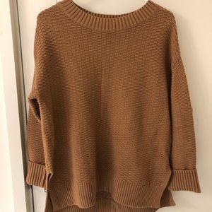 GAP Waffle Knit Crew Neck Sweater